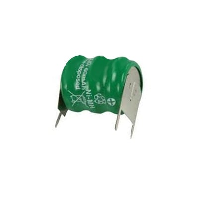 Батерия пакет 3.6V, 60 mAh, Ni-CD, 60K3-V, 3 извода, платка