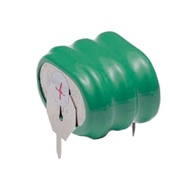 Батерия пакет 3.6V, 120 mAh, Ni-CD, 120K3-V, 2 извода, платка