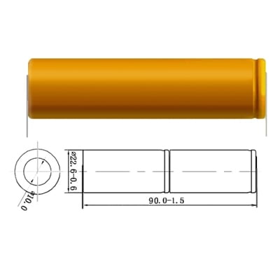 Батерия пакет 2.4V, 1800 mAh, Ni-CD, SC2-V (изводи)