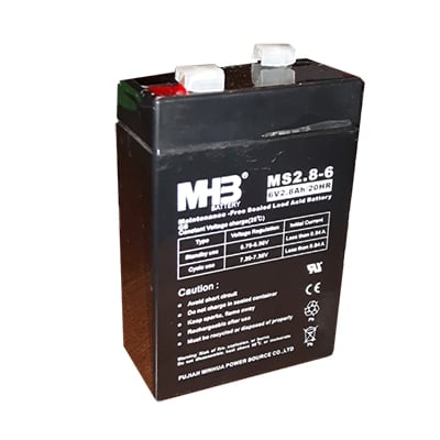 Акумулатор необслужваем MS 2.8-6, 6V/2.8Ah