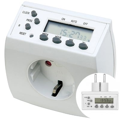 Реле за време BND-50/SG3, 16A/3500W седмична програма