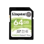 64GB MicroSD-XC KINGSTON Canvas Select Plus, C10