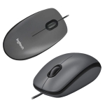 Мишка с кабел Logitech M90 Grey, USB