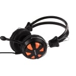 Слушалки с микрофон A4 Tech HS-28 Orange, Mic
