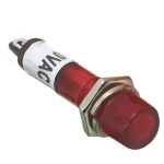 Индикаторна лампа М10, 220VAC NEON, ЧЕРВЕНА