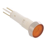 Индикаторна лампа М10,12V AC/DC, LED, ЖЪЛТА