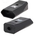 Букса захранваща (щекер) AC, 2P 10A 250V, EU