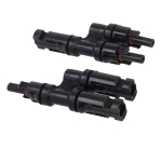 Разклонител за соларен панел комплект, 2x мъжки + 2x женски, 50A, 1.5kV, IP67