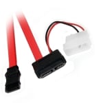 SlimDVD SATA Power+Data Cable VCOM /CE361-0.15m