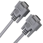 Кабел VGA HD15 M-M 5m