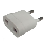 Преход EU 2P мъжки, US женски, NENA, 10A 250V