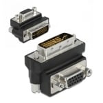 Преход VGA-F, DVI-M L-Plug DeLock 65172