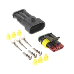 Съединител Superseal 1.5 3P (1x3P), 24VDC, IP67, комплект