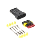 Съединител Superseal 1.5 4P (1x4P), 24VDC, IP67, комплект