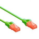 PATCH кабел CAT-6, U/UTP, Cu, 1 м, ЗЕЛЕН