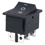 Ключ кобиличен 28х22 mm, 6P, 2х ON-OFF-ON, 16A/250VAC