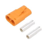 Букса захранваща DC LCB50 2P, 40A/600V, женска, кабелна