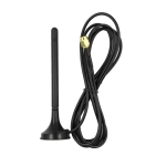 GSM антена 4G, 6.0 dBi, магнитна, SMA, RG174, кабел 1.5 м