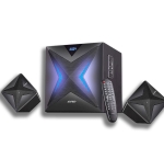 Тонколони 2.1: FENDA F&D F550X Bluetooth, FM, USB, LED, 56W