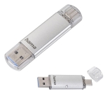 USB Флаш Памет 256GB USB 3.2 HAMA “C-Laeta“, A+Type-C, 181075