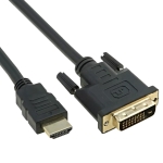 Кабел DVI-M, HDMI-M, 10m