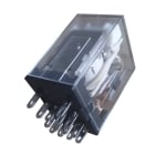 Реле NNC68BL-4Z (NRG52), 220VAC, 5A/240VAC, 5A/28VDC, 4PDT