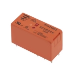 Реле RT424024, 24VDC, 8A/250VAC, DPDT