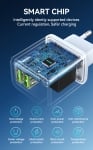 Зарядно устройство CDA157, 20W PD+QC