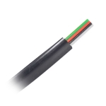 Кабел телефонен 4C, /2.50x5 мм/, плосък, ЧЕРЕН, МЕДЕН