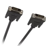 Кабел DVI-D (24+1) мъжки, DVI-D (24+1) мъжки, Dual-Link, 3 м