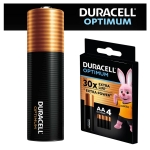 Батерия DURACELL OPTIMUM, AA (MX1500), (LR6) 1.5V, алкална