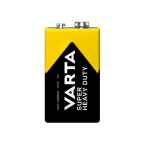 Батерия VARTA SUPER HEAVY DUTY 9V /6F22/, цинк-карбон