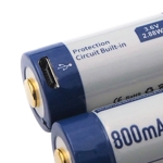 Батерия KEEPPOWER 3.6V, 800 mAh, Li-ION, 16340, 2A, MICRO-USB
