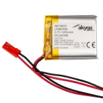 Батерия 3.7V, 1200 mAh, Li-Po, (8.8x34x40 мм)