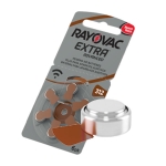 Батерия 312 RAYOVAC AC312, R36, PR41 1.45V, 6 бр. цинк-въздушна (ZnO2)