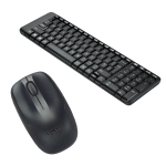 Безжична Клавиатура+Мишка Logitech MK220 Black, Compact