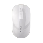 Безжична мишка CANYON Pearl CNS-CMSW18PW Silent, Wired+Wireless Charging