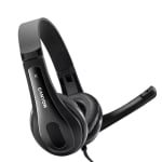 Слушалки с микрофон CANYON CNS-CHSU1B, Black, USB