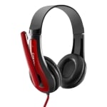 Слушалки с микрофон CANYON CNS-CHSC1BR, Black-Red, Mic*