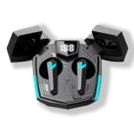 Безжични Гейминг Блутут Слушалки CANYON DOUBLEBEE GTWS-2 Bluetooth Headset+Charging Case, Черен цвят