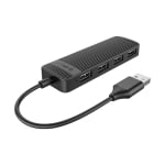 USB 2.0 Хъб 4 Port ORICO, Slim Stick Black FL02