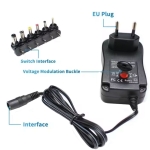 Адаптер импулсен ESPE-18UN-W2E, 3-12VDC/1.5A