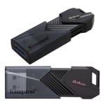USB Флаш Памет 64GB USB3.2 KINGSTON DT Exodia Onyx, Black, Retract