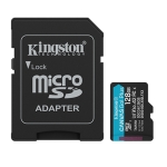 Карта памет 128GB MicroSD-XC KINGSTON Canvas Go! Plus Gen4=200MBps, A2 U3 V30 Class10