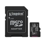 Карта памет 64GB MicroSD-XC KINGSTON Canvas Select Plus Gen3=100MBps, A1 U1 V10 Class10