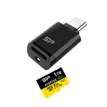 Четец microSD карти, Type-C USB3.2 Gen 1, Silicon Power C200