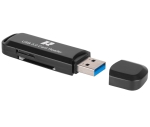 Четец на карти USB 3.0 Rebel “R61“, microSD+SD, KOM0954