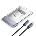 Кутия за Твърд Диск HDD 2.5“ Type-C USB3.0  SATA3.0 Transp. Case ORICO TX25C3
