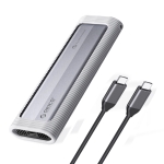 Кутия за M.2 nVME SSD диск, Type-C USB 3.2 ORICO AXM2-G2, сив цвят