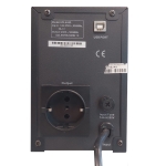 UPS-650D-BK, 220VAC/3A, 400W, LCD дисплей, RS-232